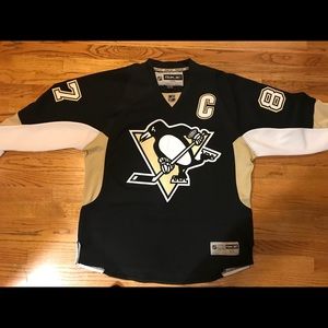 Sydney Crosby Reebok sewn on jersey XL
